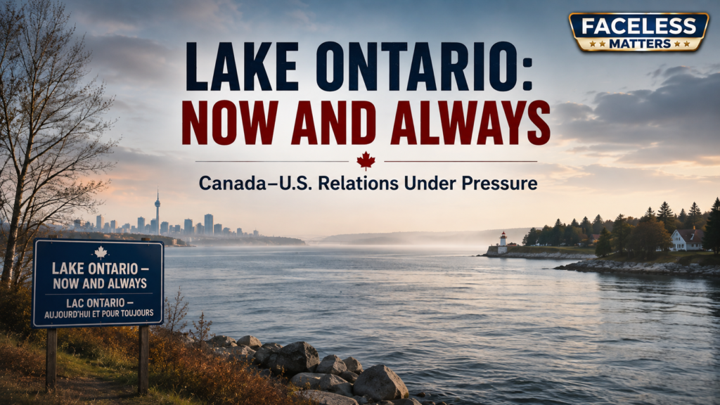 Canada US Lake Ontario Dispute 2026