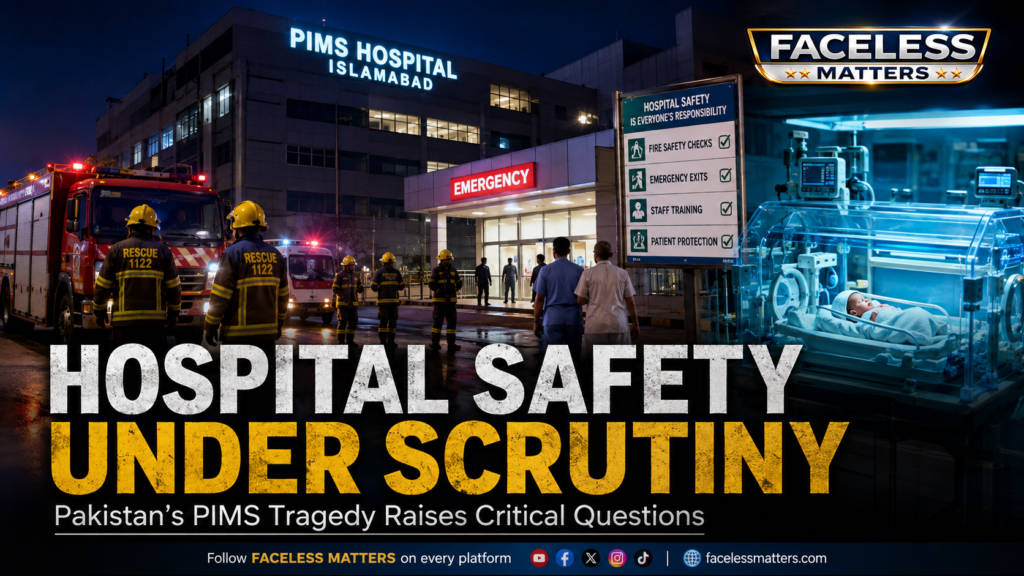 Pakistan hospital fire safety concerns after PIMS newborn nursery tragedy in Islamabad