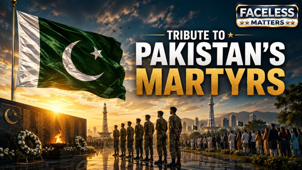 Pakistan Armed Forces and martyrs tribute on Independence Day 2026