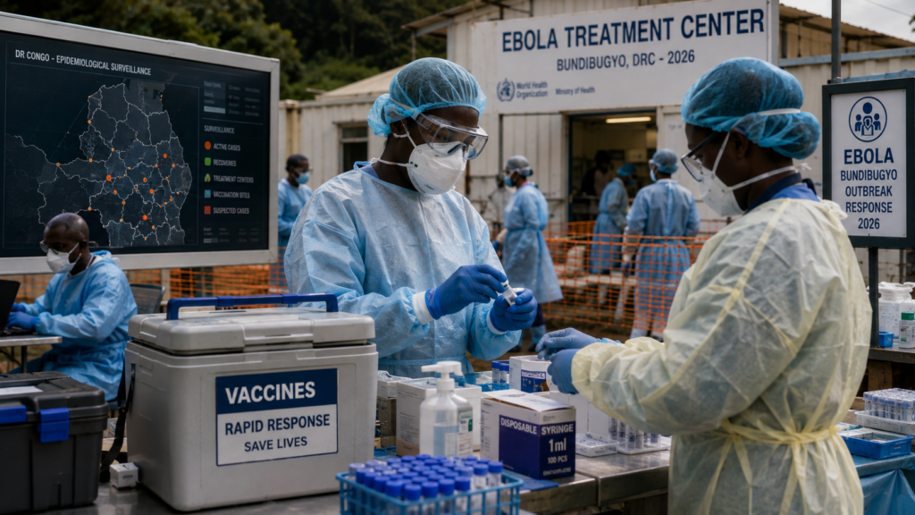 Ebola Outbreak 2026 health response in the Democratic Republic of Congo