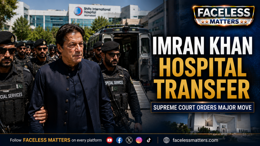 Imran Khan being transferred to Shifa International Hospital in Islamabad