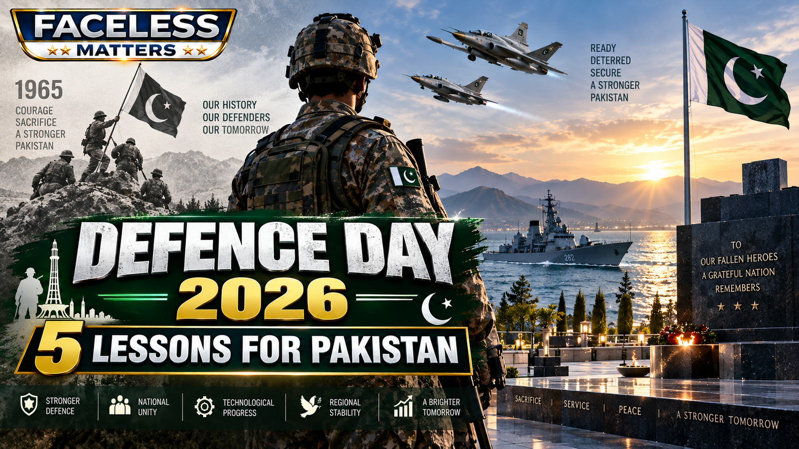 Defence Day 2026 Pakistan Armed Forces national security and martyrs tribute