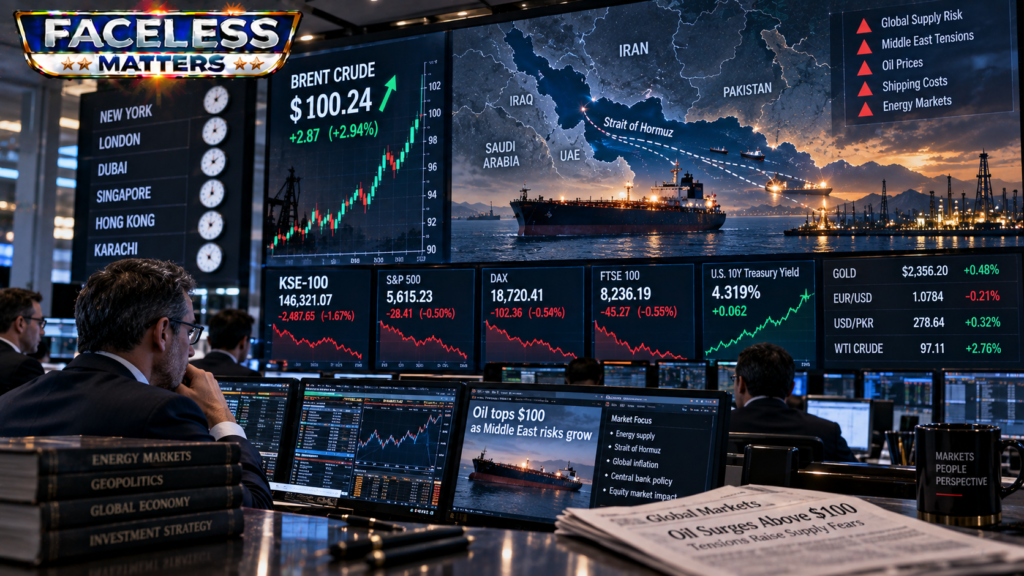 Oil Prices, KSE-100 and Global Inflation Risk in 2026