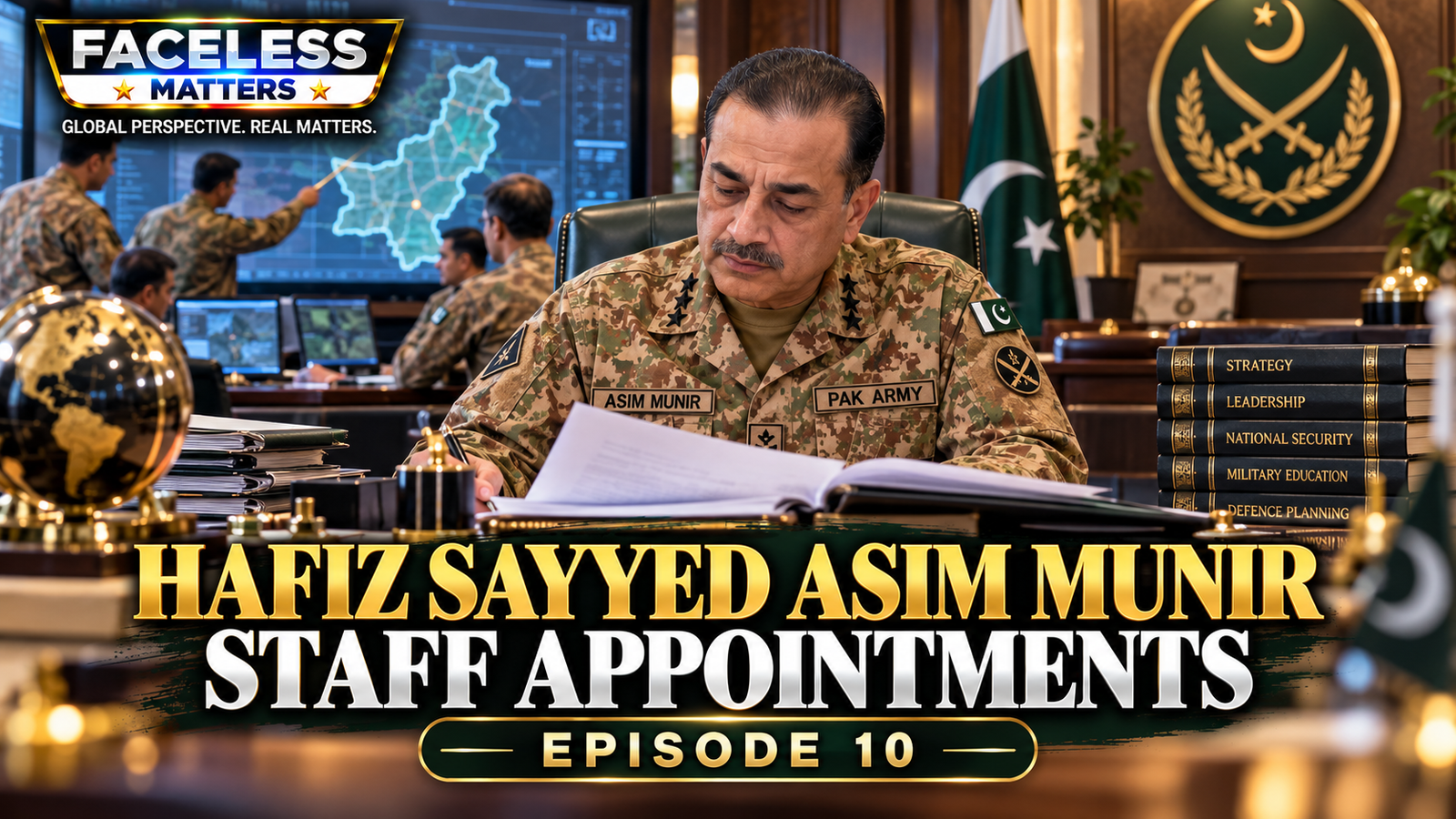 Hafiz Sayyed Asim Munir staff appointments Episode 10