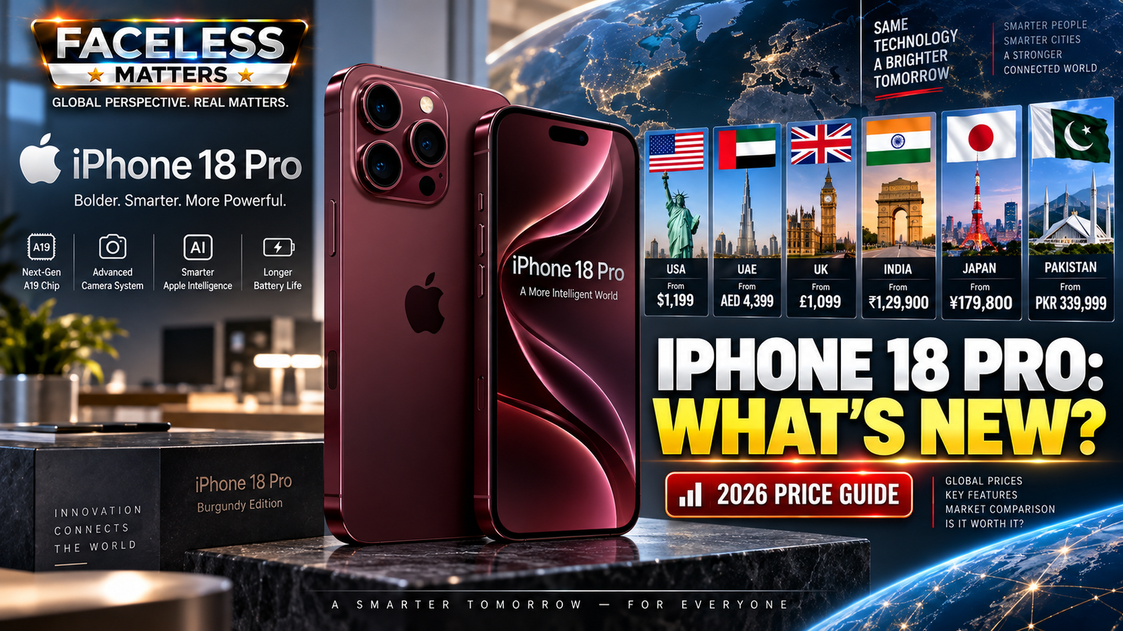 iPhone 18 Pro 2026 price guide and new features