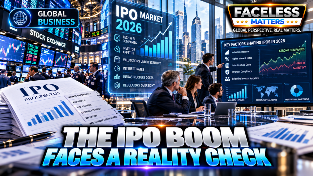 IPO market 2026 facing valuation scrutiny and changing investor demand