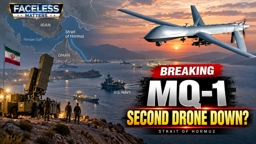 Iran reported second MQ-1 drone incident over the Strait of Hormuz