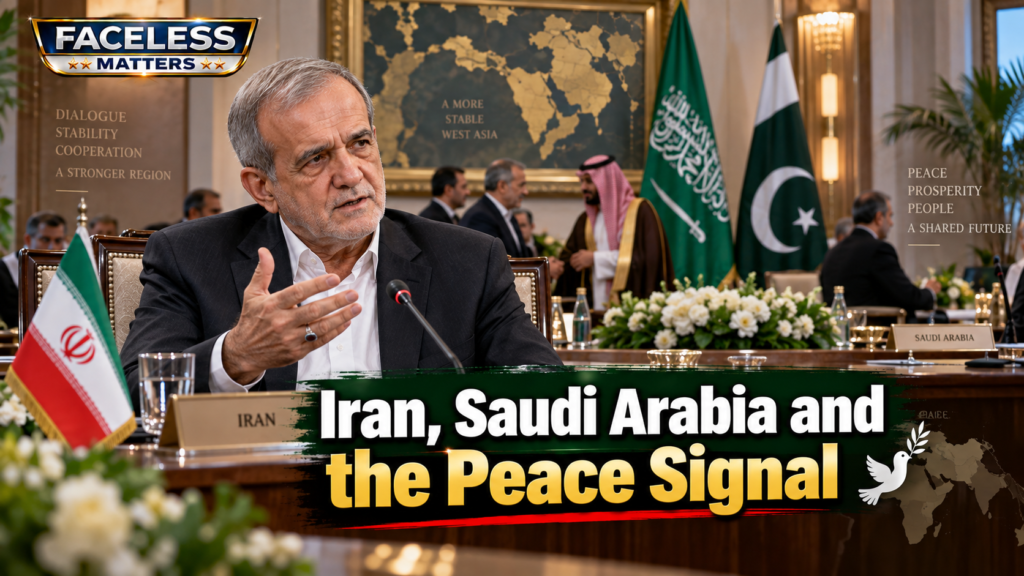 Masoud Pezeshkian and regional diplomacy involving Iran Saudi Arabia and Pakistan