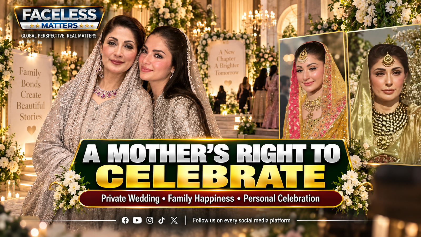 Maryam Nawaz daughter wedding private family celebration in Lahore
