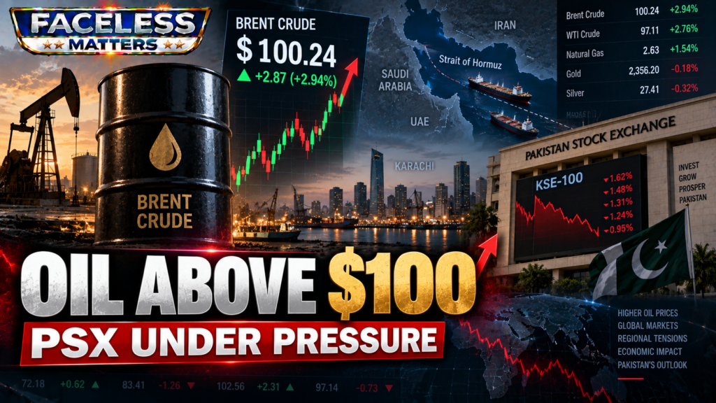 ALT Text: ALT Text: Oil Prices Above $100 Put Pakistan Stock Market Under Pressure
