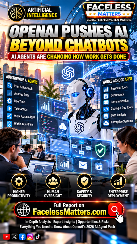 OpenAI pushes AI beyond chatbots with autonomous AI agents, app integration, human oversight and enterprise AI deployment