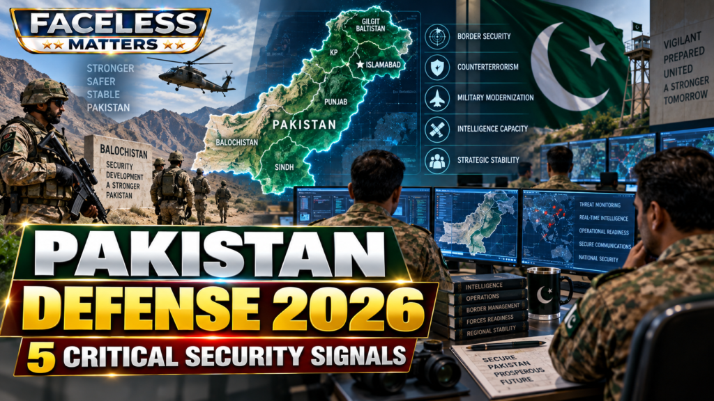 Pakistan Defense 2026 latest security and counterterrorism developments