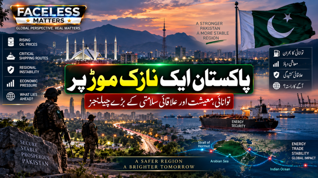 Pakistan Regional Crisis 2026 amid regional conflict, oil prices and national security concerns