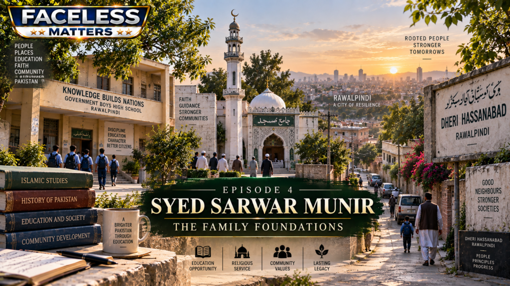 Asim Munir father Syed Sarwar Munir family and educational background