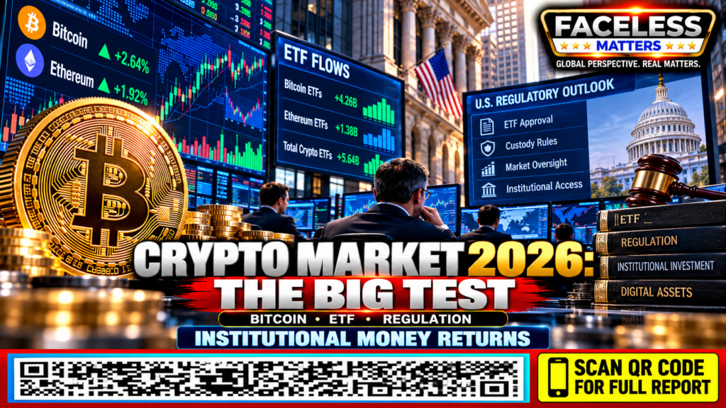 Bitcoin institutional investment ETF flows and crypto regulation in 2026