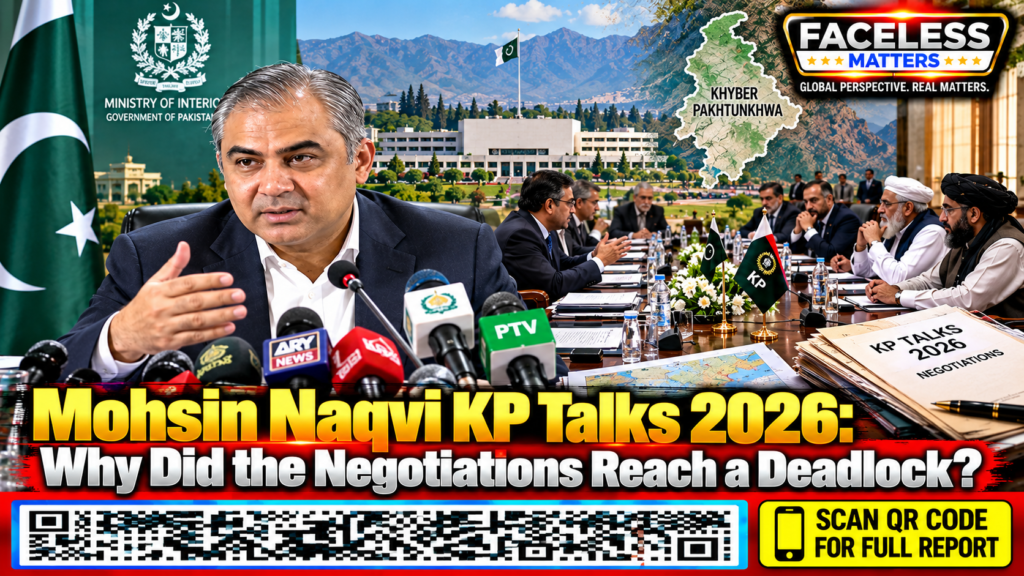 Mohsin Naqvi KP talks 2026 negotiations between federal government and Khyber Pakhtunkhwa