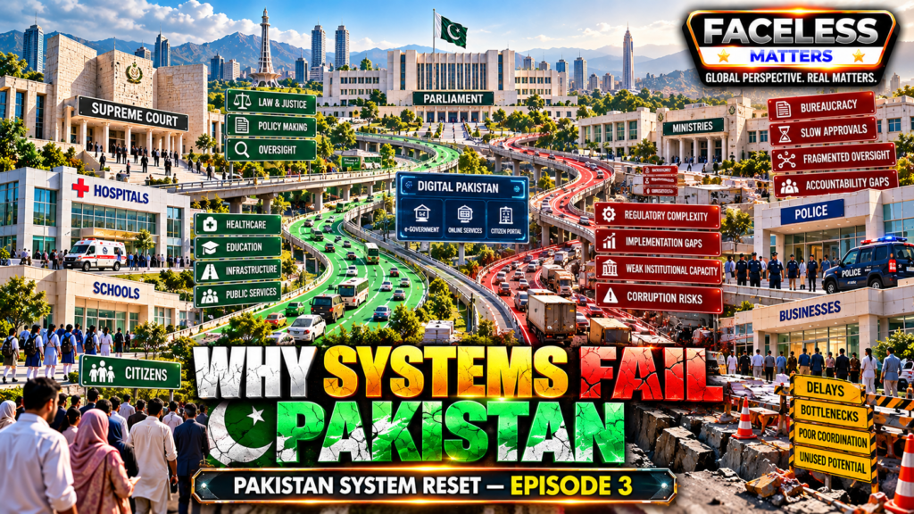 Why Systems Fail Pakistan — Episode 3 institutional reform