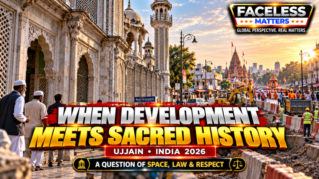 Ujjain Shahi Masjid and road widening project linked to Simhastha 2028
